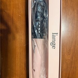 Lange Pink and Black Hair Straightening Brush